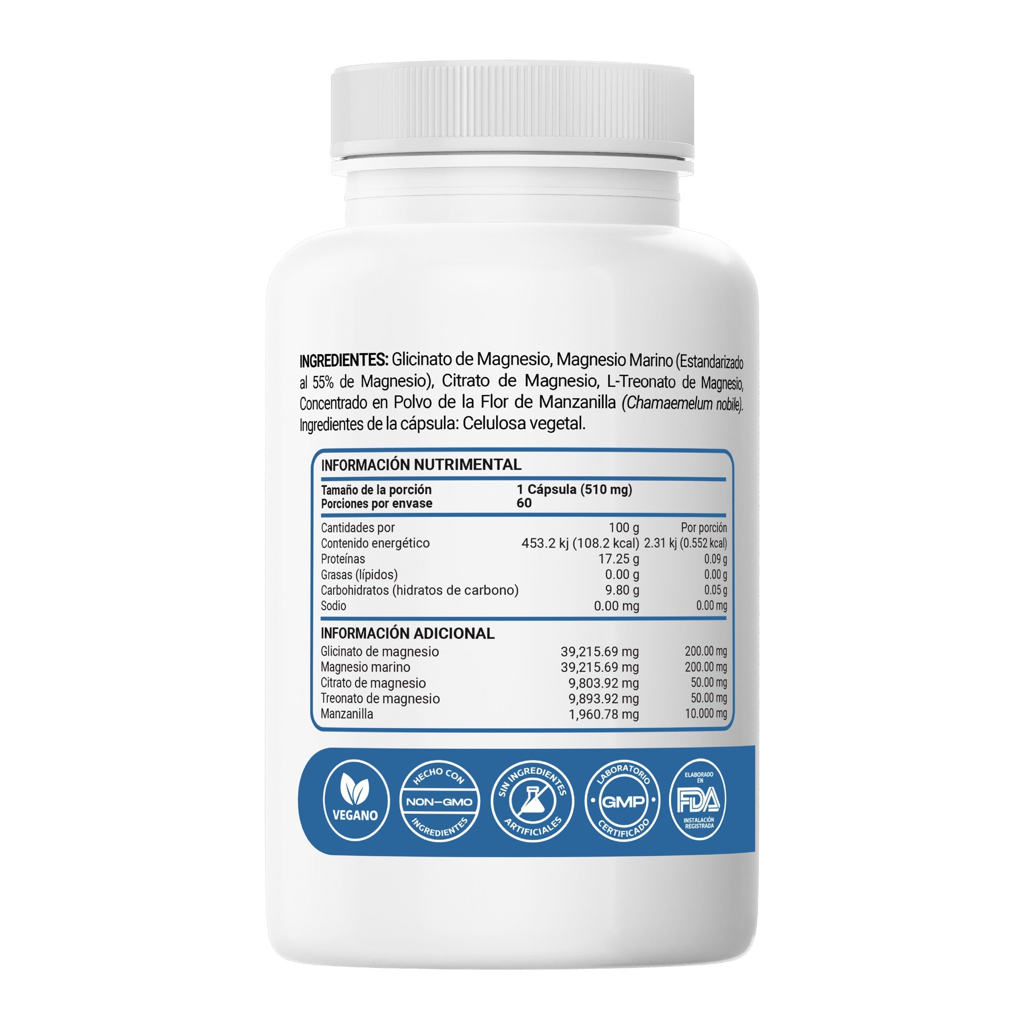 4 Mag Complex Ultra  - 60 Cápsulas