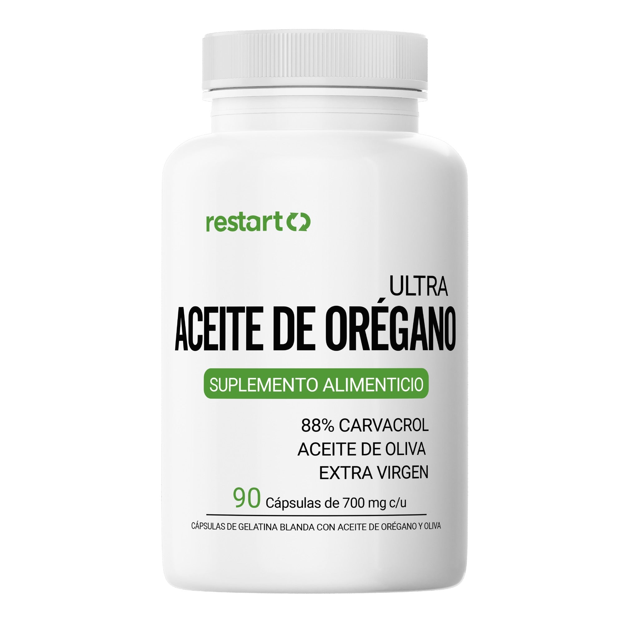 Aceite de Oregano Orgánico 100% Natural con 88% Carvacrol | Redefinimos el Estándar en Suplementación | Candida | Oil of Oregano Grado Alimenticio | 90 Cápsulas