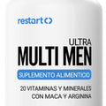 Ultra Multi Men | Multivitamínico Hombre | Maca y Arginina | Vitalidad Masculina | 60 Cápsulas
