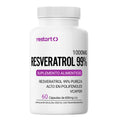 Trans Resveratrol 99% 1000mg + Inulina de Agave Cápsulas Veganas Vcaps – 60 Cápsulas (Copia)