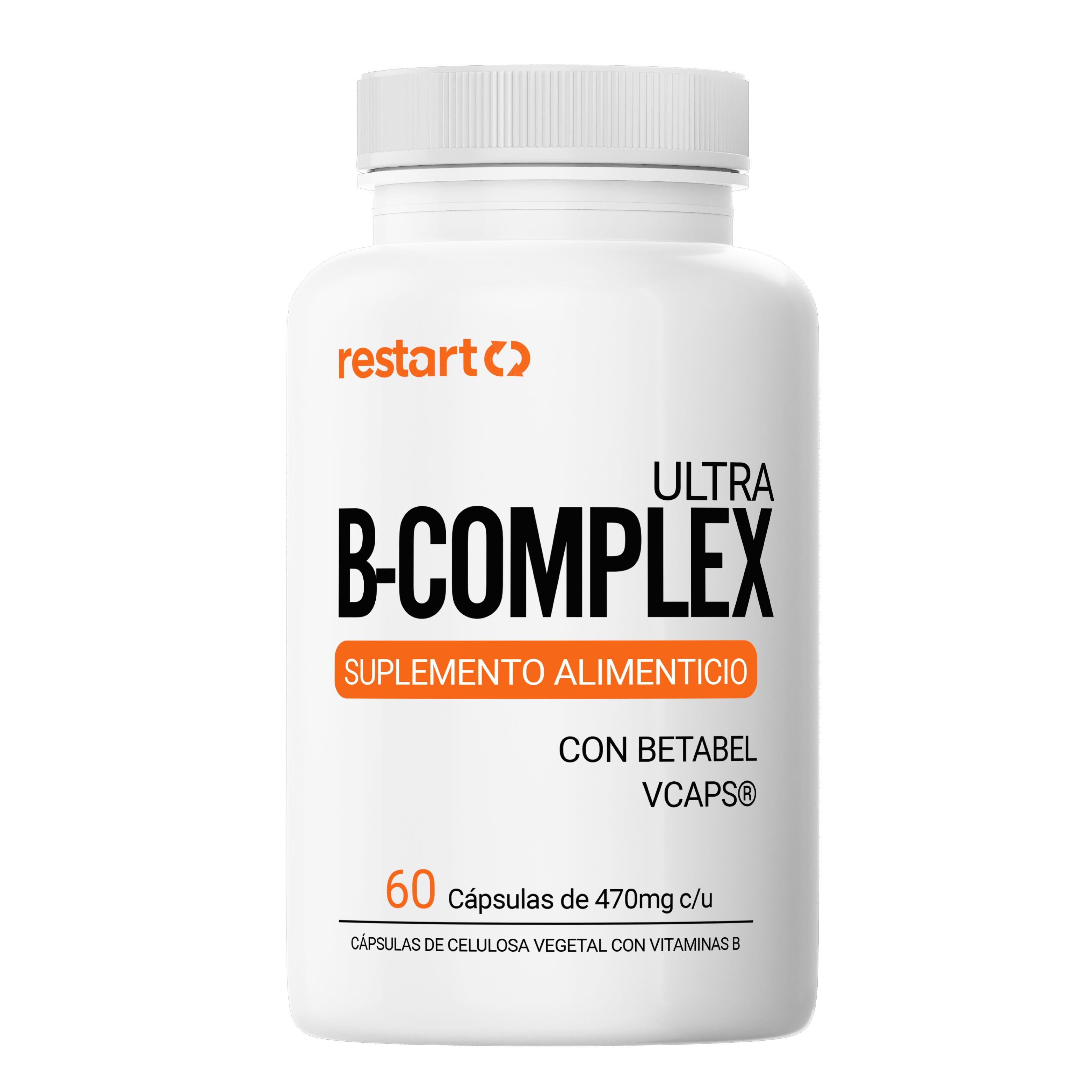 B Complex con Betabel VCaps 60 caps